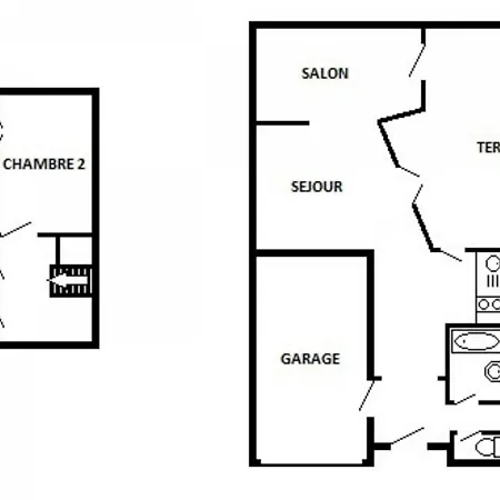 別荘 Maison Port Leucate, 3 Pieces, 6 Personnes - Fr-1-81-44 *